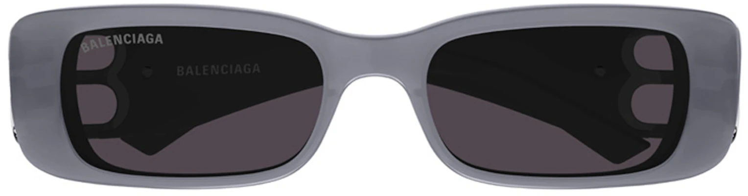 (W) Balenciaga Kacamata Hitam Abu-abu Persegi dengan Logo Double B. BB0096S-014 Lookbook (W) Balenciaga Kacamata Hitam Abu-abu Persegi dengan Logo Double B. BB0096S-014