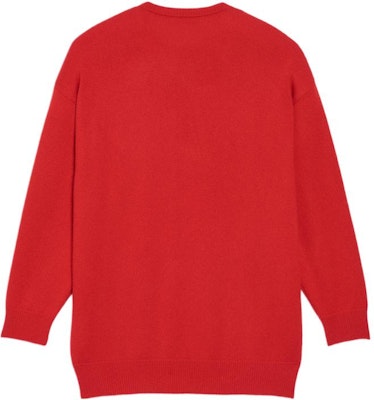 (Women) Balenciaga Red Eiffel Tower Knit Pullover Sweater. 595117T41009106 Lookbook (Women) Balenciaga Red Eiffel Tower Knit Pullover Sweater. 595117T41009106
