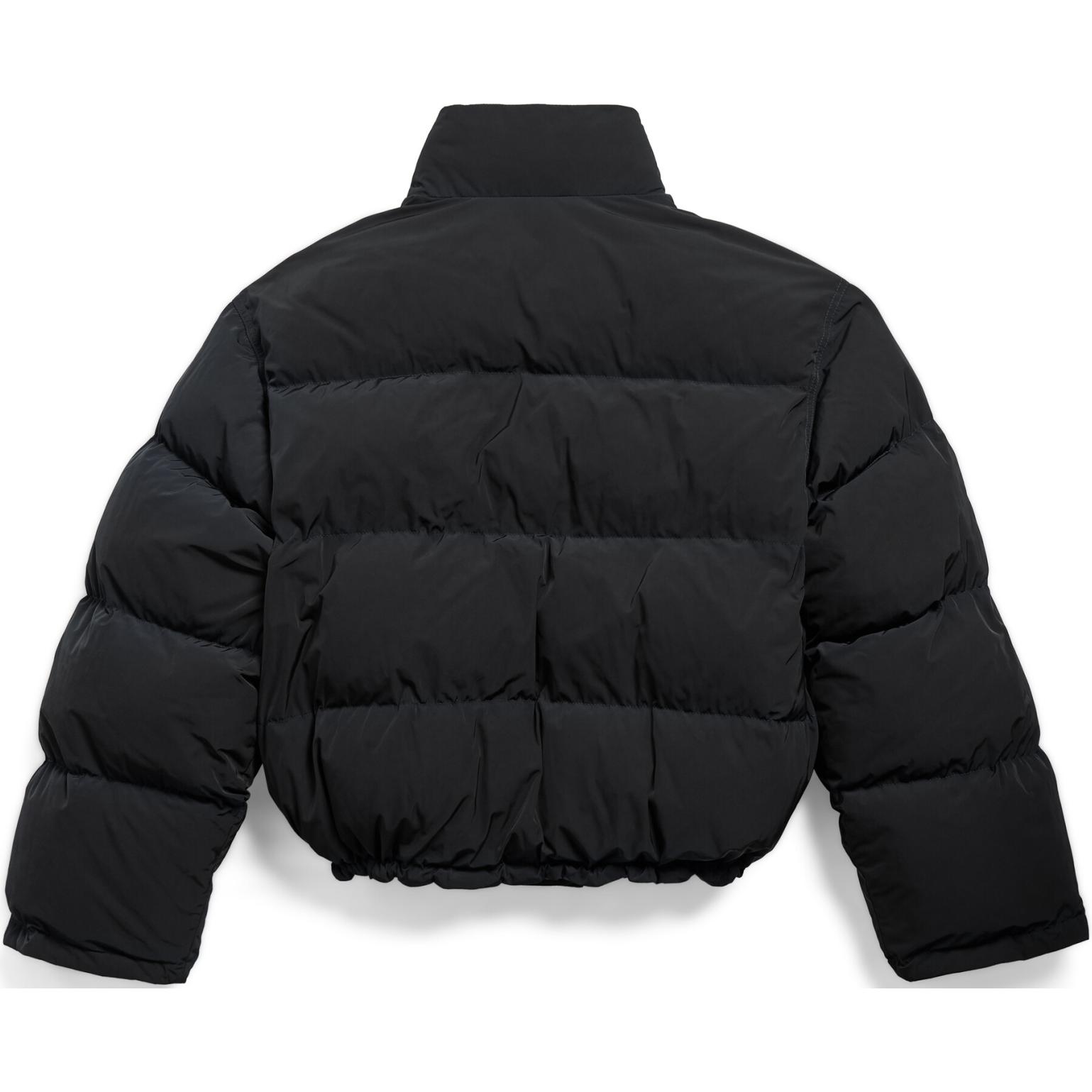 (Women) Balenciaga  Reversible Logo Print Long-Sleeve Jacket Black. 808793TRO181000 圖 4