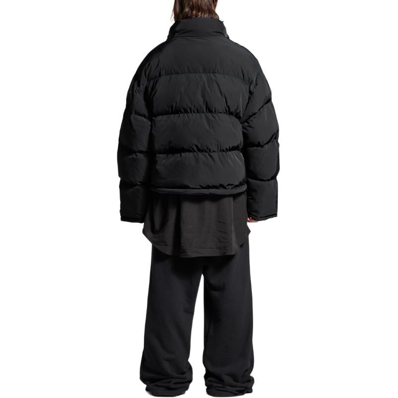 (Women) Balenciaga  Reversible Logo Print Long-Sleeve Jacket Black. 808793TRO181000 圖 10