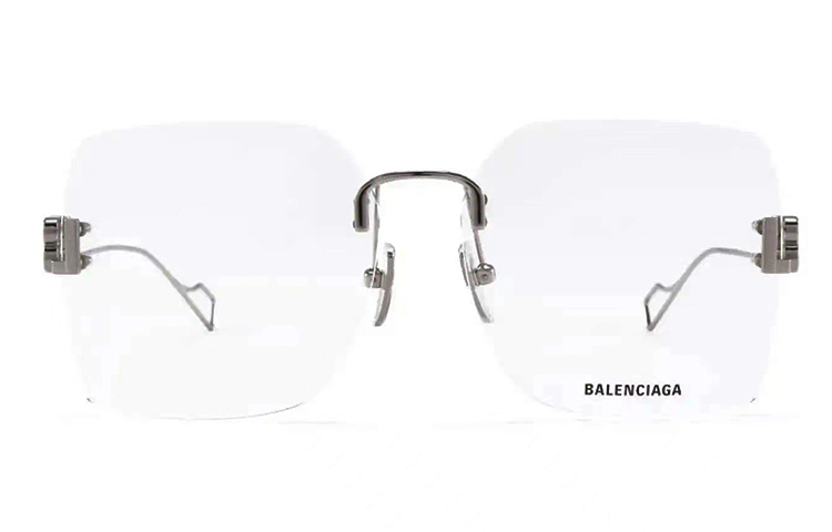 (Women) Balenciaga  Rimless Square Optical Glasses Frames BB0113O-002 圖 3