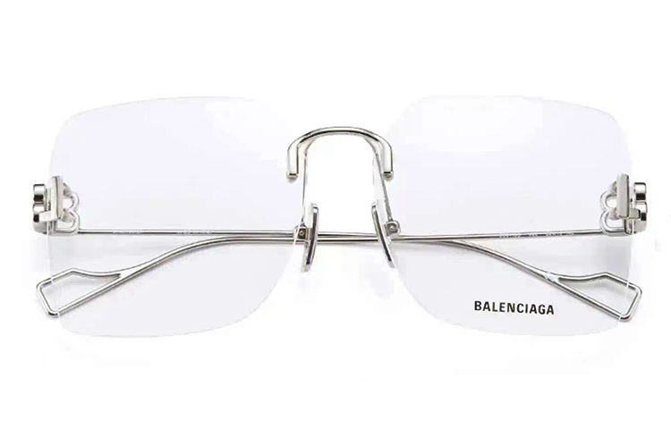 (Women) Balenciaga  Rimless Square Optical Glasses Frames BB0113O-002 圖 5