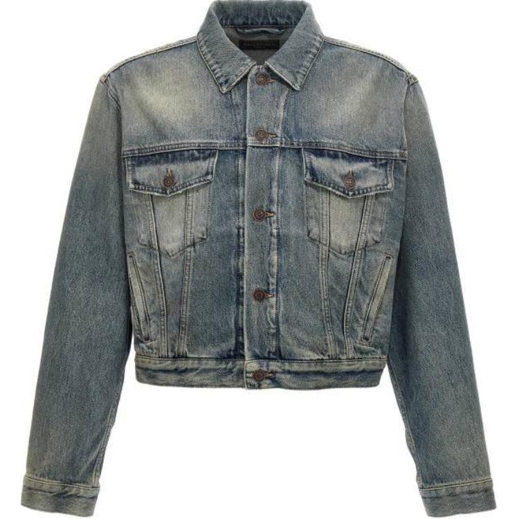 Order (W) Balenciaga 修身藍色長袖外套 793895TJW952204