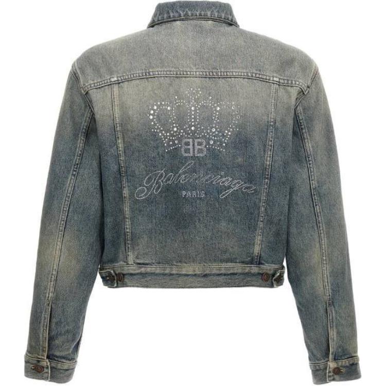 Lookbook (W) Balenciaga 修身藍色長袖外套 793895TJW952204