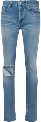 (W) 발렌시아가 슬림 스트레이트 진 블루 493467TXE094065 Buy (W) 발렌시아가 슬림 스트레이트 진 블루 493467TXE094065