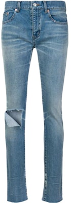 (W) 발렌시아가 슬림 스트레이트 진 블루 493467TXE094065 Order (W) 발렌시아가 슬림 스트레이트 진 블루 493467TXE094065