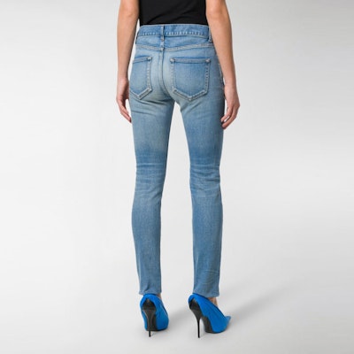 (W) 발렌시아가 슬림 스트레이트 진 블루 493467TXE094065 Shop (W) 발렌시아가 슬림 스트레이트 진 블루 493467TXE094065