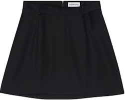 (Women) Balenciaga Solid Logo Patch Mini Skirt Casual Short Skirt. 704366TJT351000 (Women) Balenciaga Solid Logo Patch Mini Skirt Casual Short Skirt. 704366TJT351000