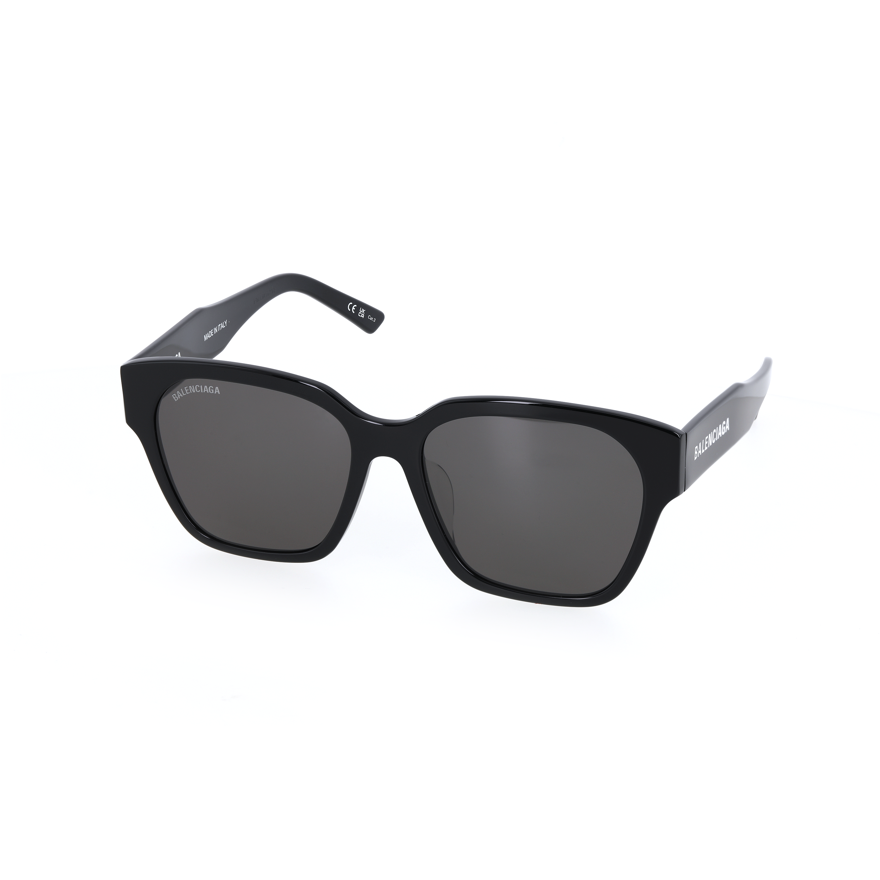 (Women) Balenciaga  Square Sunglasses - Minimalist Style Designer Shades BB0215SA-001
