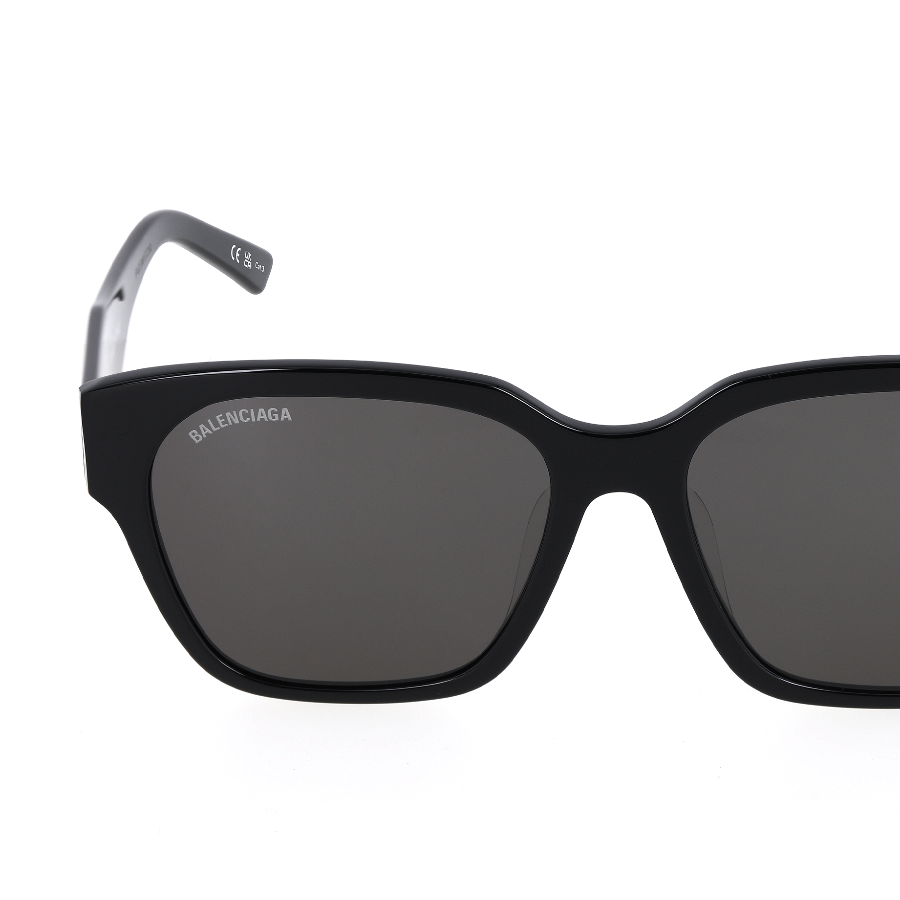 Details for (W) Kacamata Balenciaga Square - Gaya Minimalis Kacamata Desainer. BB0215SA-001