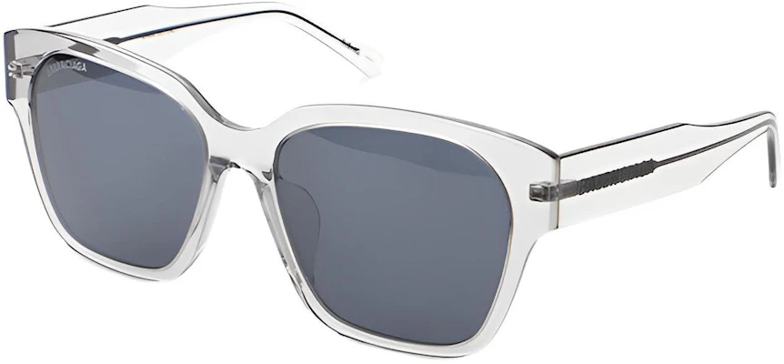(Women) Balenciaga Square Sunglasses with Side Logo, Grey Frame. BB0215SA-004 Order (Women) Balenciaga Square Sunglasses with Side Logo, Grey Frame. BB0215SA-004