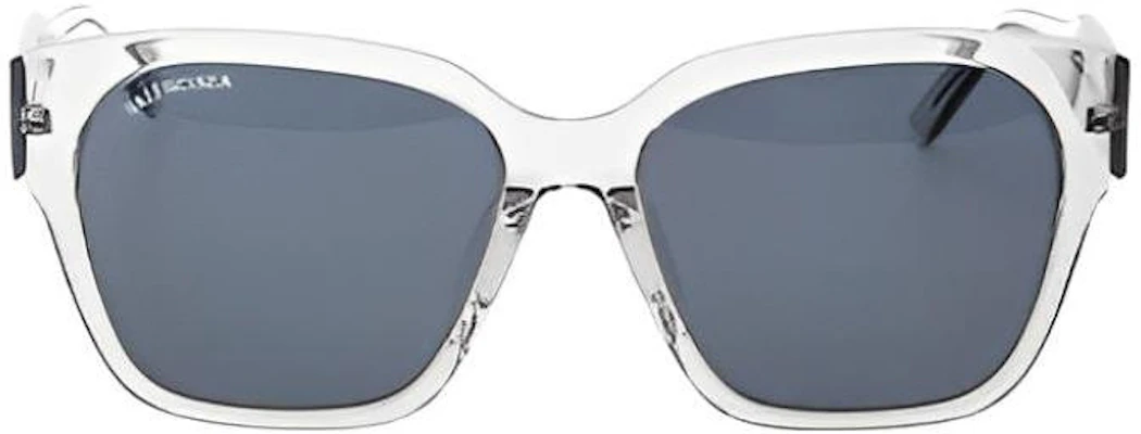 (Women) Balenciaga Square Sunglasses with Side Logo, Grey Frame. BB0215SA-004 Lookbook (Women) Balenciaga Square Sunglasses with Side Logo, Grey Frame. BB0215SA-004