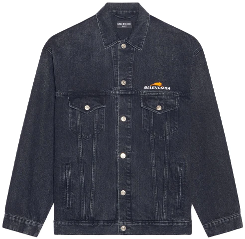 women-balenciaga-ss-22-letter-print-black-denim-jacket-with-single-breasted-collar-681804-tbp-470105