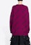 Details for (Women) Balenciaga SS22 Purple Letter Print Wool Pullover Sweater. 657520T15675272