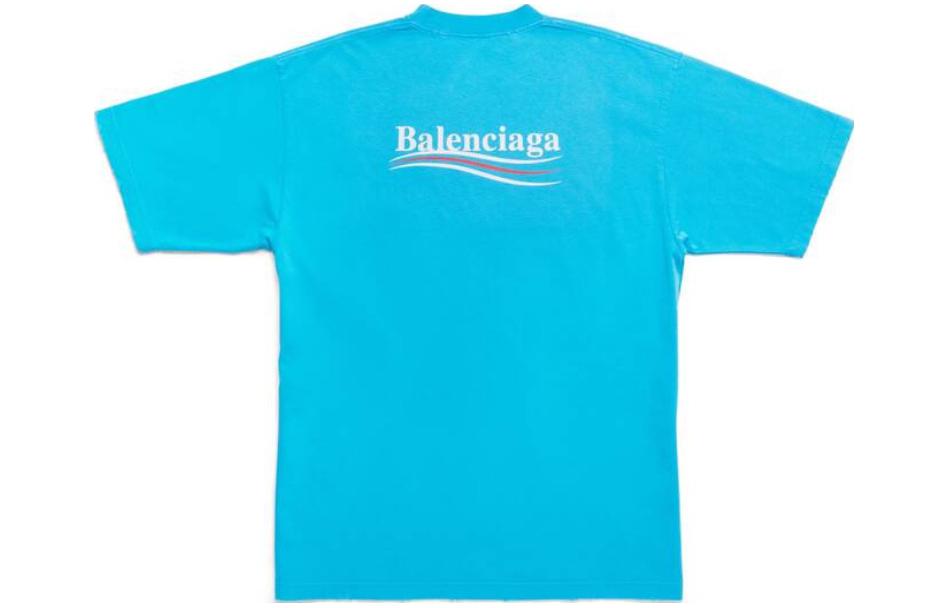 Lookbook (W) Balenciaga SS23 字母印花寬鬆版型圓領T恤 641655TNVG59170