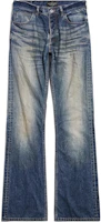 (Women) Balenciaga SS25 Colorblock Low-Waist Straight Jeans Blue 814086TRW623020 (Women) Balenciaga SS25 Colorblock Low-Waist Straight Jeans Blue 814086TRW623020