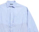 Sizing (Women) Balenciaga Striped Single-Breasted Long Sleeve Shirt Blue 790944TQM163965