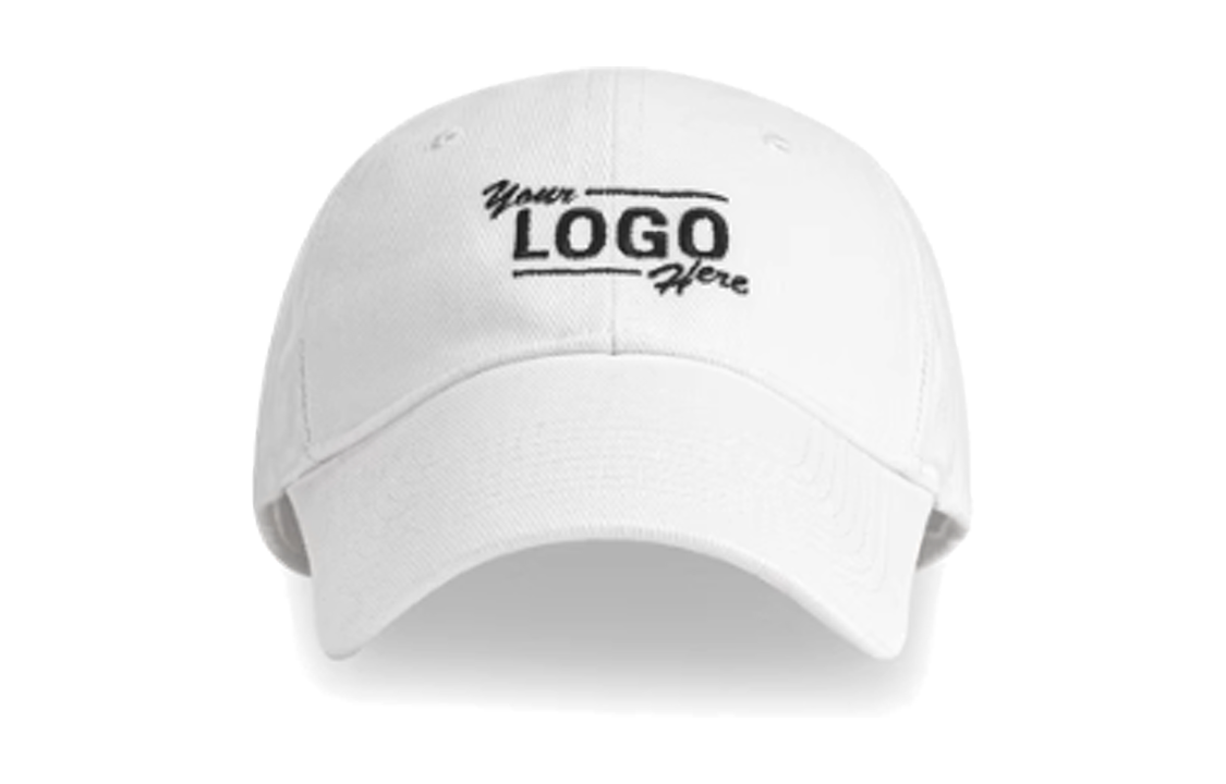 (Women) Balenciaga  White Cotton Baseball Cap with Embroidered Lettering. 656462310B29060