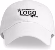 (Women) Balenciaga White Cotton Baseball Cap with Embroidered Lettering. 656462310B29060 (Women) Balenciaga White Cotton Baseball Cap with Embroidered Lettering. 656462310B29060