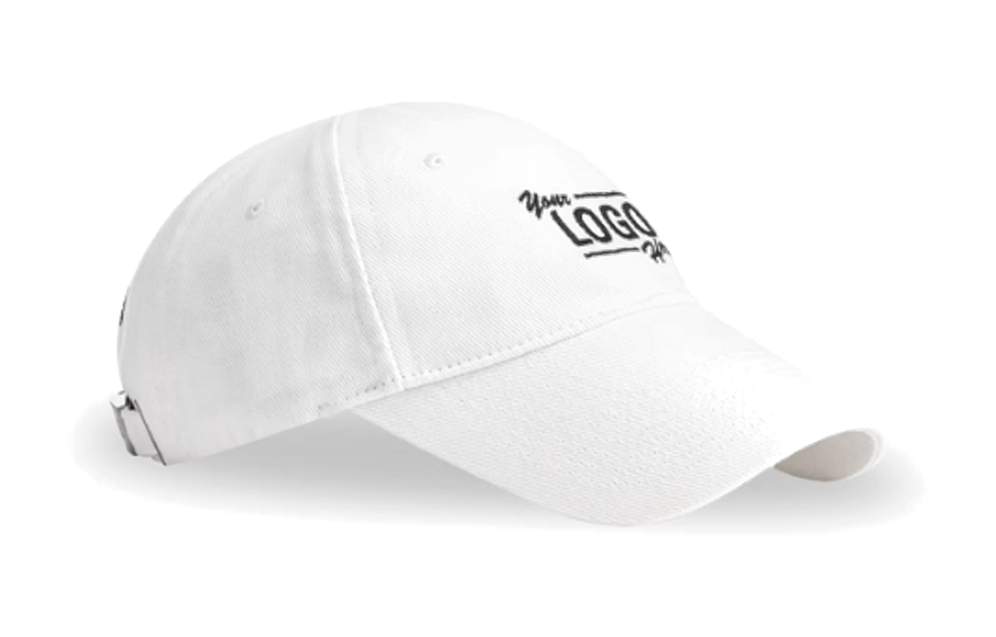 (Women) Balenciaga  White Cotton Baseball Cap with Embroidered Lettering. 656462310B29060 圖 4