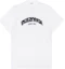 Buy (Women) Balenciaga White Letter Print Crew Neck Short Sleeve T-Shirt. 739028TPVF99040