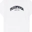 Details for (Women) Balenciaga White Letter Print Crew Neck Short Sleeve T-Shirt. 739028TPVF99040