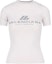 Buy (W) Balenciaga Camiseta Blanca Slim Fit con Estampado de Letras. 768075TQVU19016