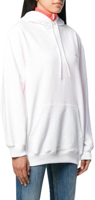 (W) Balenciaga Baju Sweatshirt Putih Cetakan Logo. 570798TYK279000 Purchase (W) Balenciaga Baju Sweatshirt Putih Cetakan Logo. 570798TYK279000