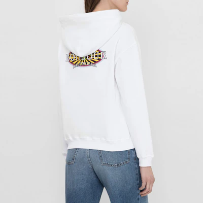 (W) Balenciaga 白色寬鬆款Logo連帽衫 556095THV619000 Details for (W) Balenciaga 白色寬鬆款Logo連帽衫 556095THV619000