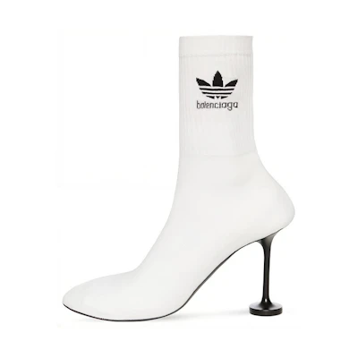(W) Balenciaga adidas Originals Knit Boot 'White'