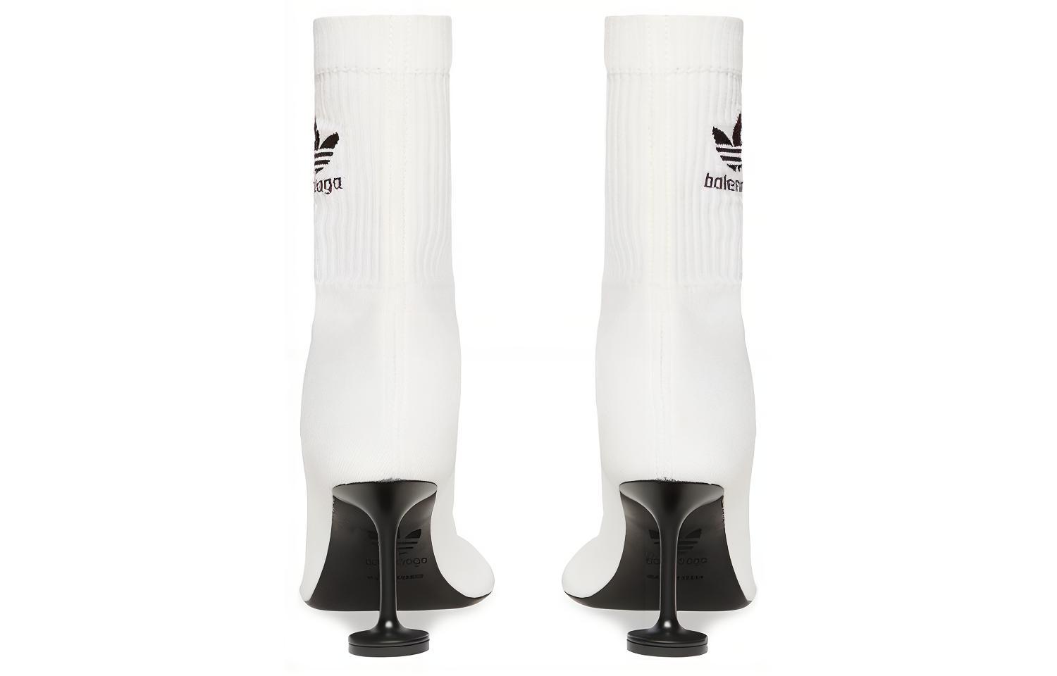 Shop (Women) Balenciaga adidas Originals x Knit Boot 'White' 722298W2LM19010