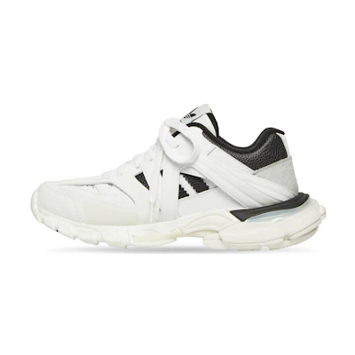 (W) Balenciaga Adidas Originals Track Forum Low Top Sneaker 'White Black'