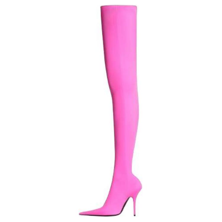 (W) Balenciaga adidas Boot 'Pink White Stiletto'