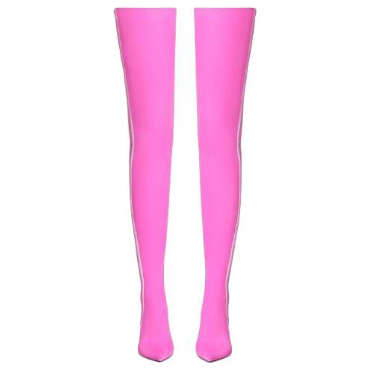 (W) Balenciaga adidas Boot 'Pink White Stiletto' 圖 4