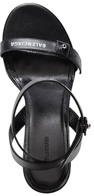(W) バレンシアガ アワー後 サンダル (黒革バックル) 694480WBBF31090 Shop (W) バレンシアガ アワー後 サンダル (黒革バックル) 694480WBBF31090