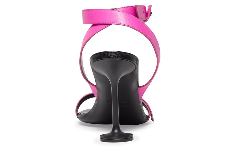Shop (Women) Balenciaga Afterhour Sandal 'Pink Buckle' 694480WBBF35610