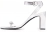 Buy (W) Balenciaga Afterhour Sandal 'Silver Buckle' - Sandal Perak Gancu Balenciaga 630041WBB318100