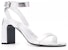 (W) Balenciaga Afterhour Sandal 'Silver Buckle' - Sandal Perak Gancu Balenciaga 630041WBB318100