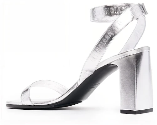 (Women) Balenciaga Afterhour Sandal 'Silver Buckle' 630041WBB318100 Lookbook (Women) Balenciaga Afterhour Sandal 'Silver Buckle' 630041WBB318100