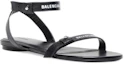 Order (W) Balenciaga Afterhour Sandalen ''Schwarzes Leder'' 694476WBBF31090