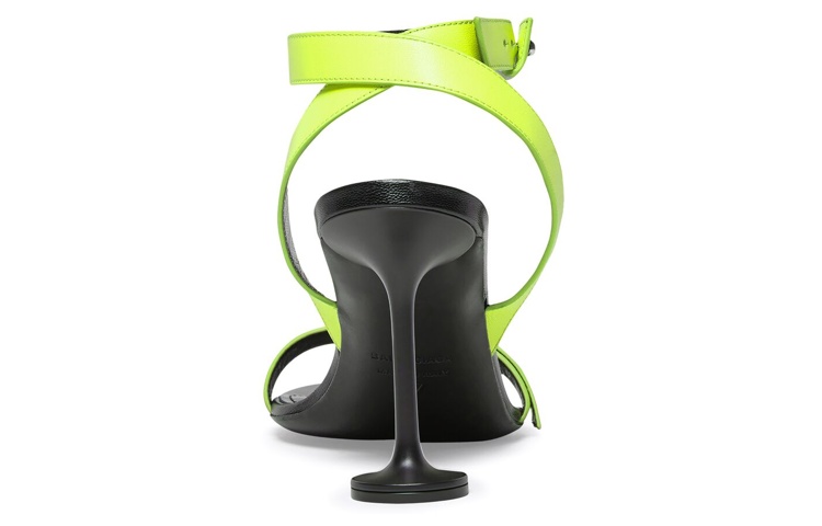 Shop (W) Balenciaga Afterhour Slide 'Gesper Hijau' 694480WBBF37010