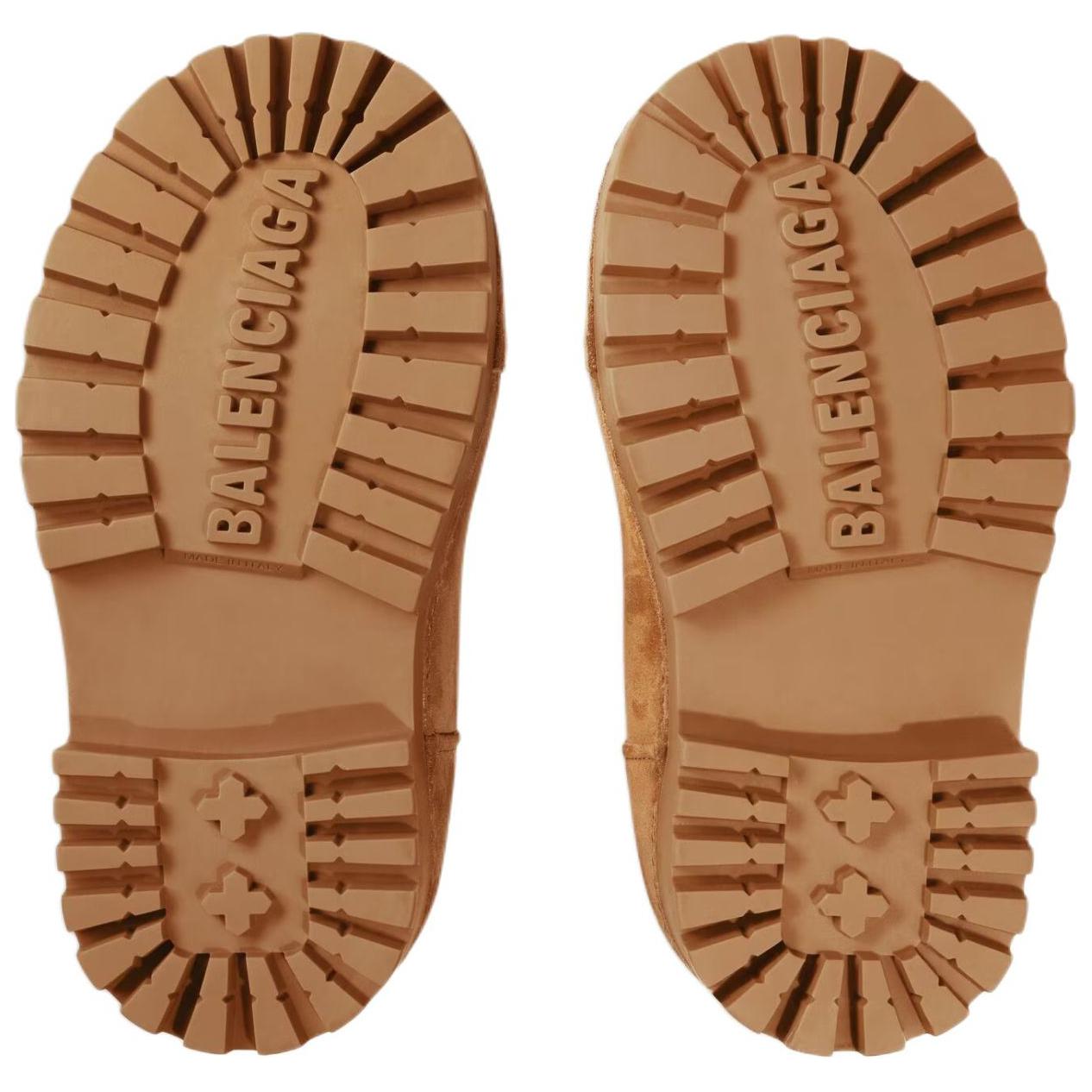 Sizing (W) Botines Balenciaga Alaska de Piel Marrón 803771WBFC12200