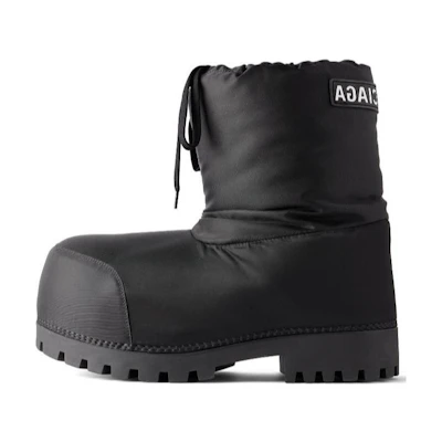(W) Balenciaga Alaska Low Boots 'Black Nylon'
