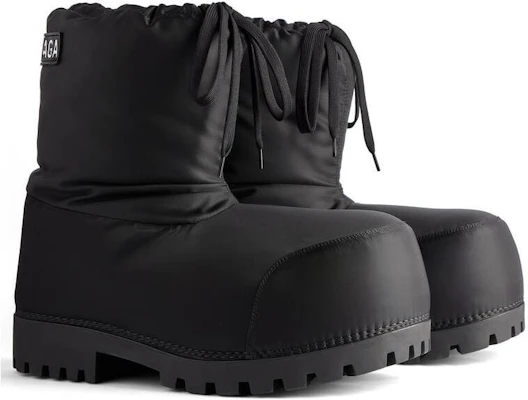 (W) Balenciaga Alaska Bottes Basses ''Nylon Noir'' 780558W4SA11000 Lookbook (W) Balenciaga Alaska Bottes Basses ''Nylon Noir'' 780558W4SA11000
