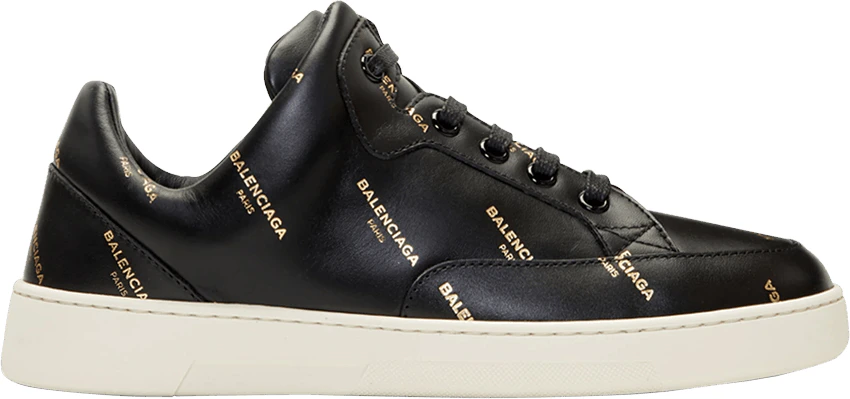 balenciaga-all-over-logo-sneaker-black-women