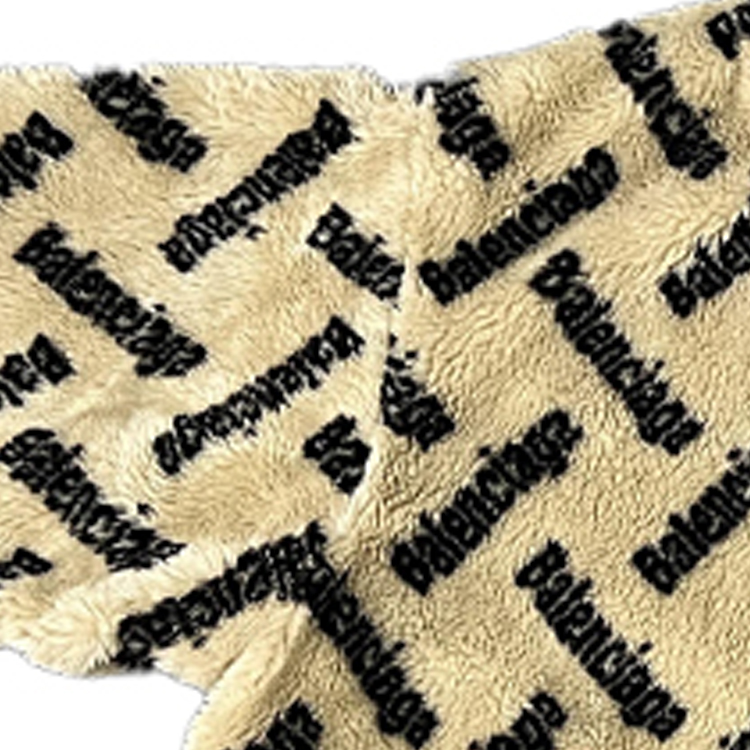 (Women) Balenciaga Allover Logo Turtleneck Zip-Up Jacket Regular Fit Women Multicolor 622957TNQ341094 圖 4