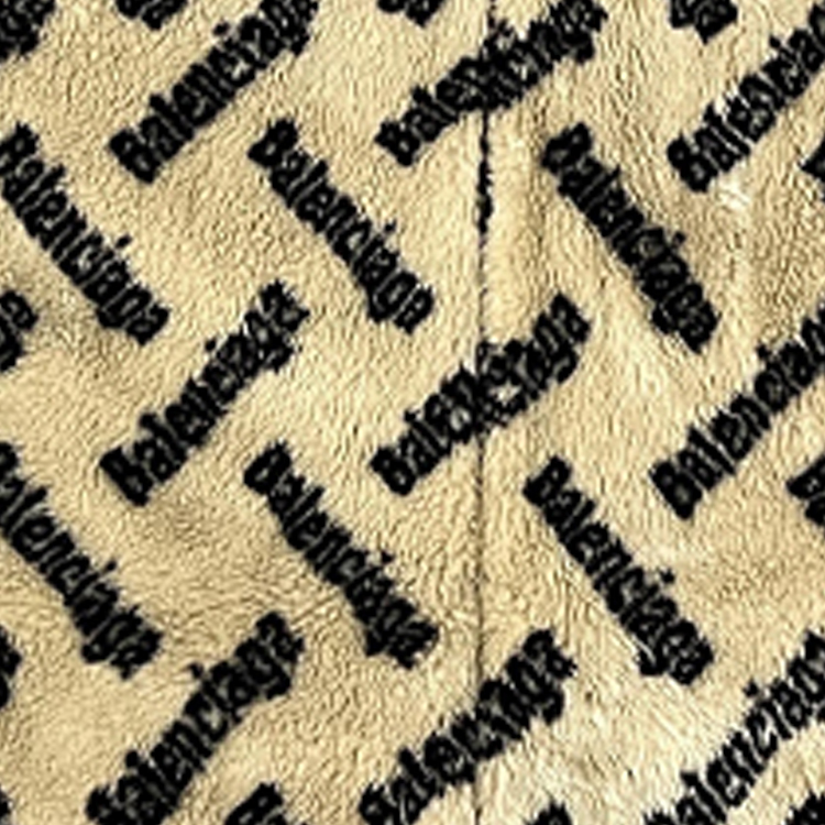 (Women) Balenciaga Allover Logo Turtleneck Zip-Up Jacket Regular Fit Women Multicolor 622957TNQ341094 圖 5