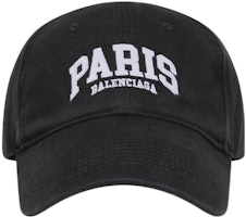 (Women) Balenciaga Alphabet Logo Cap Women Black 680748410B20107 (Women) Balenciaga Alphabet Logo Cap Women Black 680748410B20107