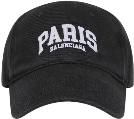 (Women) Balenciaga Alphabet Logo Cap Women Black 680748410B20107 Buy (Women) Balenciaga Alphabet Logo Cap Women Black 680748410B20107