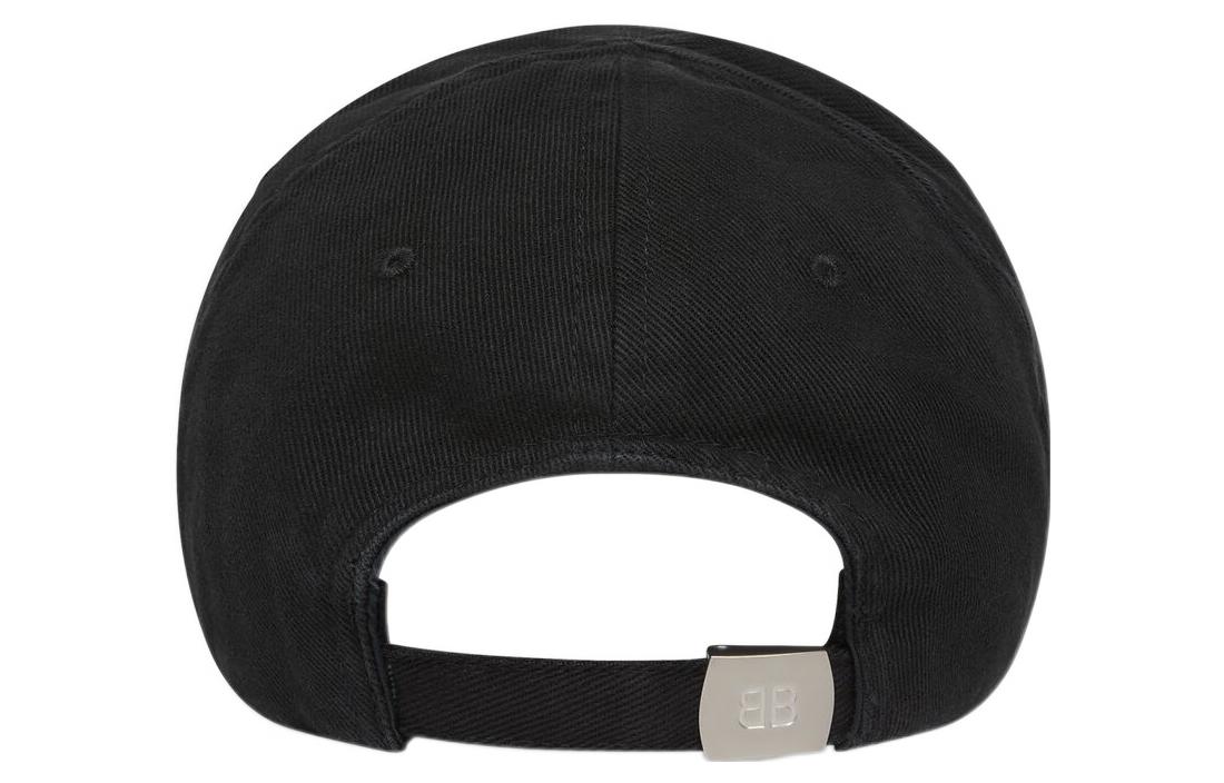 Shop (Women) Balenciaga Alphabet Logo Cap Women Black 680748410B20107